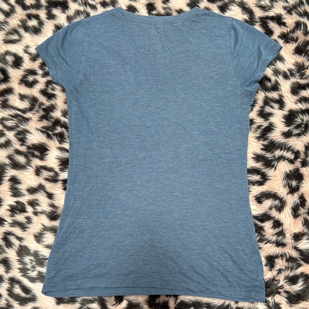 PINK Victoria's Secret Blue Phi Beta Pink T Shirt w/ Retro Dog Logo - Picture 5 of 5